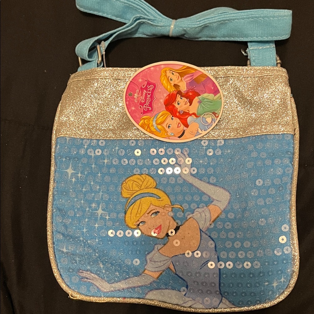Disney Princess Blue and Silver Mini Bag